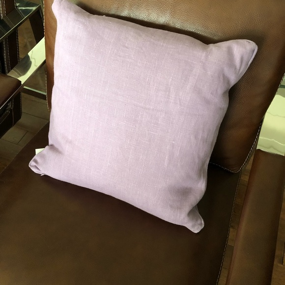 Bluebellgray pastel lilac purple throw pillow - Picture 3 of 9
